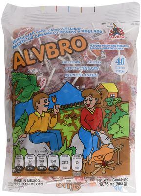 Alvbro Pollito Asado (Little Chicken Lollipop Hot)