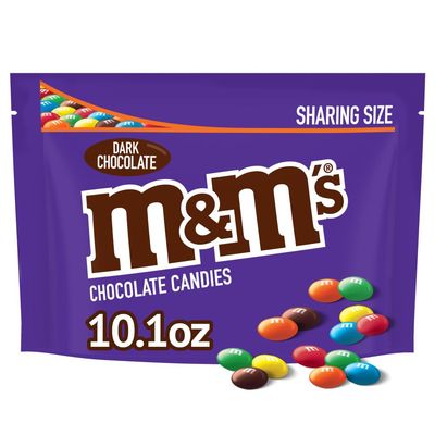 M&amp;M&#39;S Dark Chocolate Candy, Sharing Size, 10.1 oz Bag