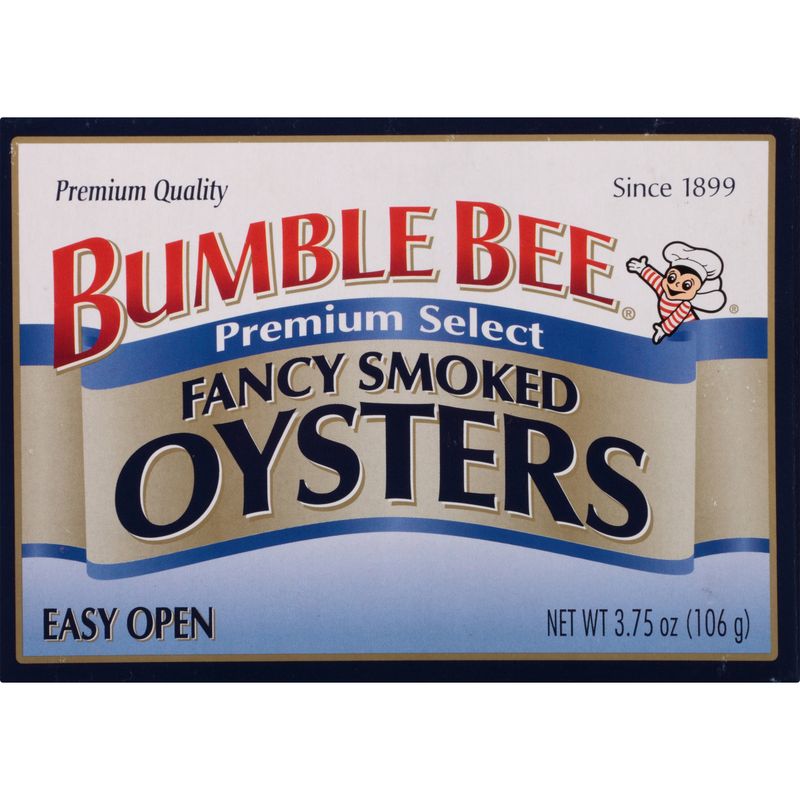Bumble Bee Fancy Smoked Oysters, 3.75 Ounce (Pack of 1)