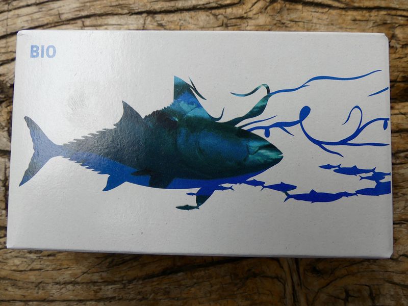 Maria Organic Tuna in EVOO | Portugese Tinned Fish, Sustainably Wild Caught, Omega 3, Hand Packed Cans | 1 x 125g