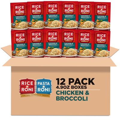 Rice a Roni Chicken And Broccoli, 4.9-Ounce Boxes (Pack of 12)