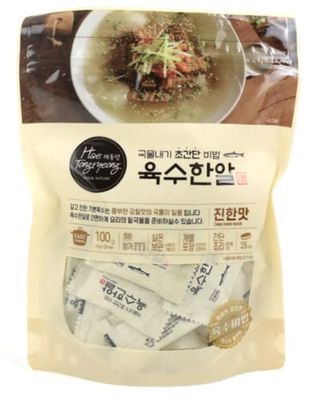 HaeTongryeong Freeze-dried, Deep Taste Coin Stock 100g(4g x 25pcs, 0.22lb, 3.52oz), Korean Broth, Soup base, ,
