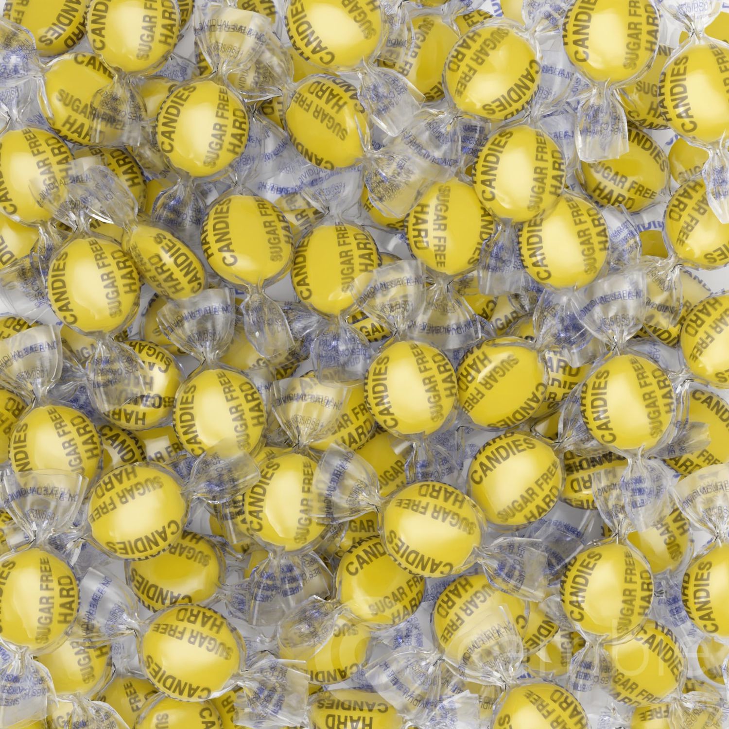 Sugar Free Lemon Drops by Cambie,1 lb of Lemon Flavored Sugar Free Candy, Individually Wrapped Bon Bons, Keto Friendly Candy, 1 lb