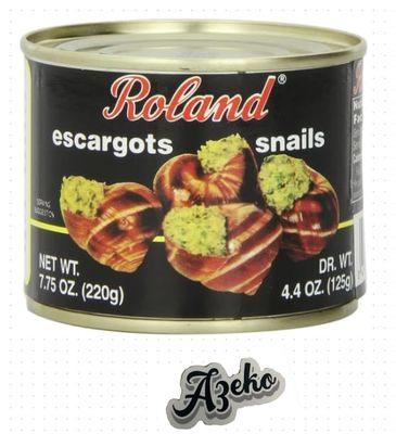 Azeko Roland Escargots Snails - 7.75 OZ can