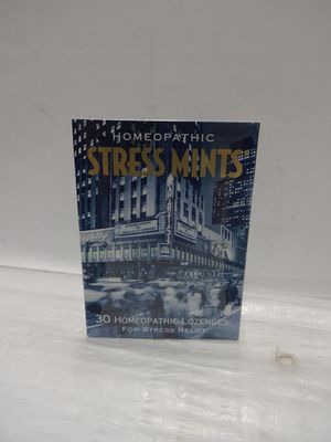 Historical Remedies Stress Mints (3 Pack) | Homeopathic Lozenges to Aid Stress &amp; Digestion, Organic Peppermint Flavor, Vegan &amp; Gluten-Free, Non-Habit Forming Sleep Supplement