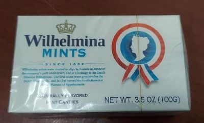 Fortuin Wilhelmina Mints 3.5 Ounce Box (Pack of 12)