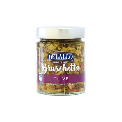 DeLallo Imported Italian Olive Bruschetta 7.05 oz. - 3 pack