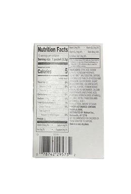 Great Value Watermelon Limeade Powdered Energy Electrolyte Drink Mix with Caffeine. 10 Packets Per Box. 3 Boxes. 30 Total Stick Packets