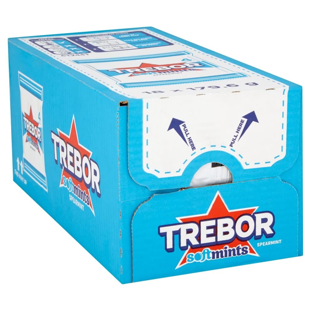 Trebor Softmints Spear (Pack of 6, Total 24 Rolls)