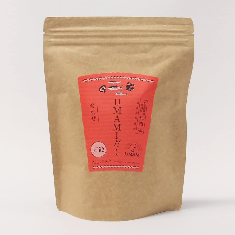 Japanese dashi packet awase (Blend), Dashi broth soup stock, No MSG, 10g packet x 30, ON THE UMAMI