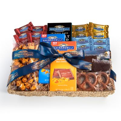 A Gift Inside Signature Ghirardelli Chocolate Delights Gift Basket