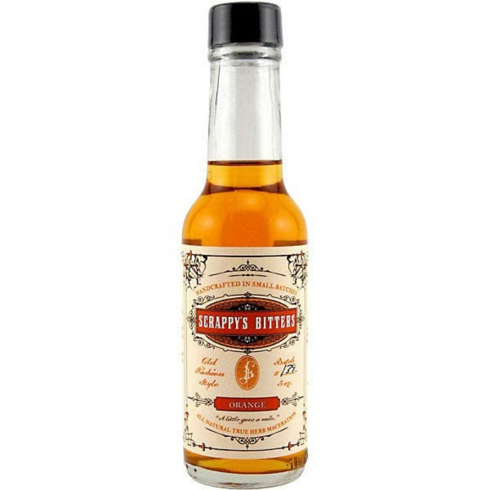 Scrappy&#39;s Bitters - Orange, 5 ounces - Organic Ingredients, Finest Herbs and Zests, No Extracts, Artificial Flavors, Chemicals or Dyes. Made in the USA