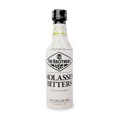 Fee Brothers Molasses Cocktail Bitters - Aromatic Cocktail Mixer &amp; Concentrated Flavoring, Gluten Free, Vegan-Friendly, 5 fl oz