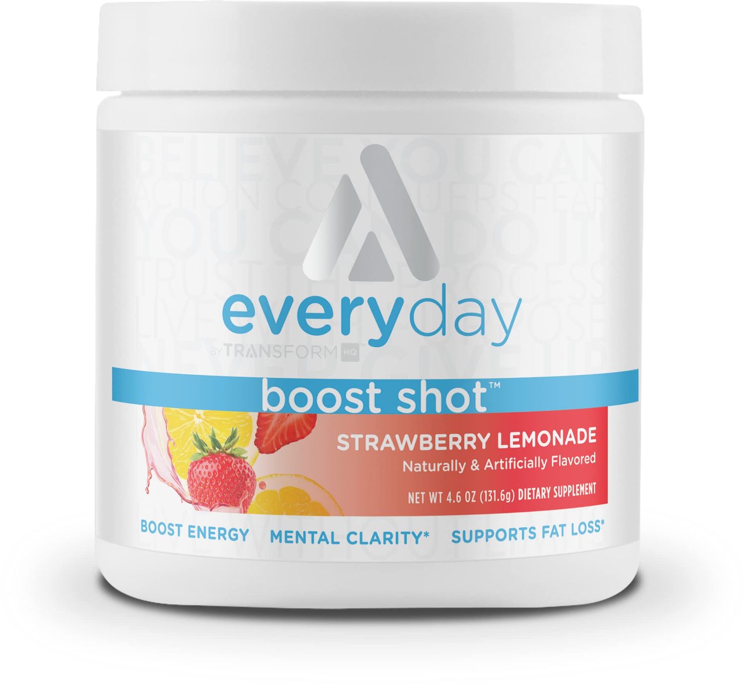 TransformHQ Everyday Boost Shot 28 Servings (Strawberry Lemonade) - Non-GMO, Gluten-Free