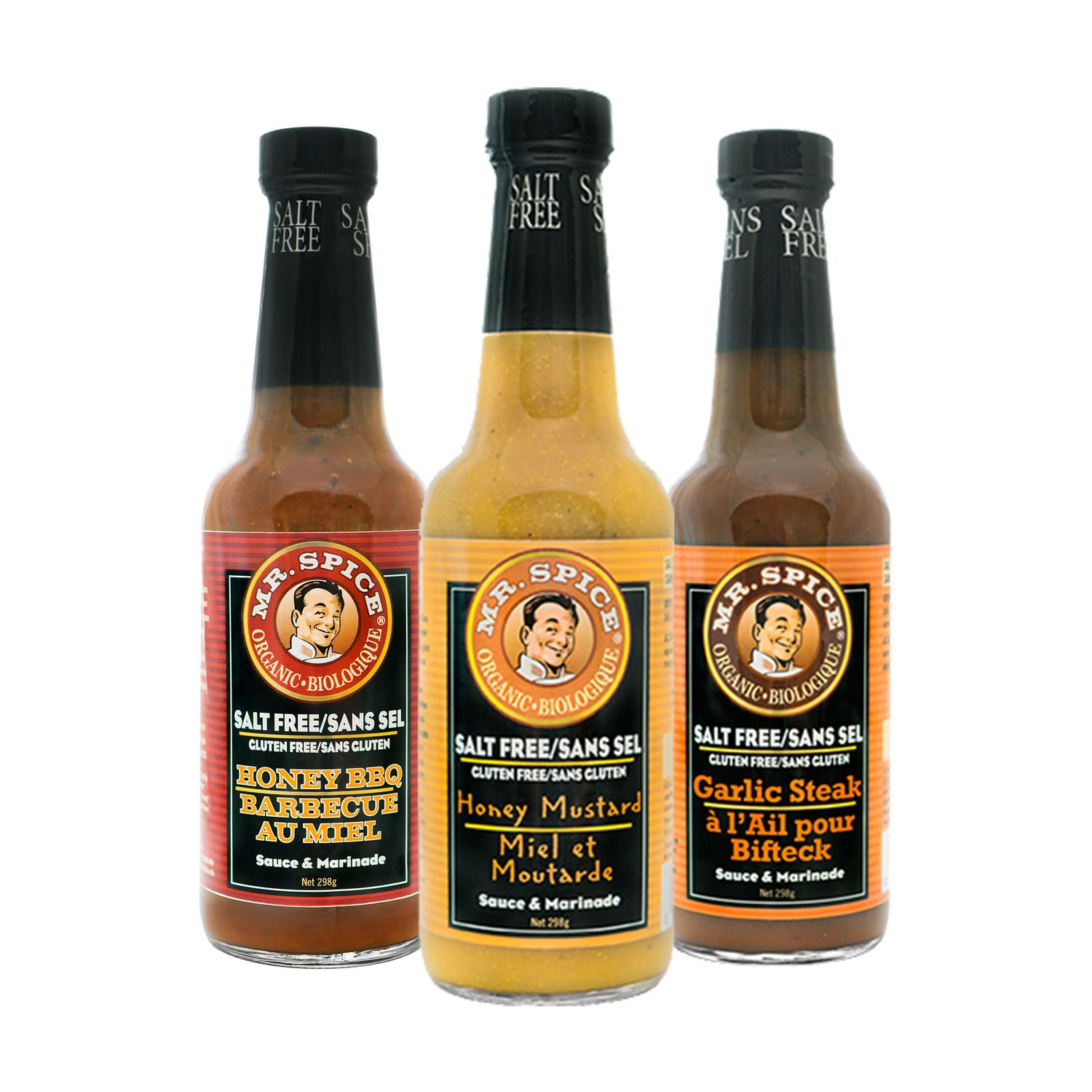 Mr. Spice Organic - Salt Free Sauce (Griller&#39;s Choice, 3-Pack)