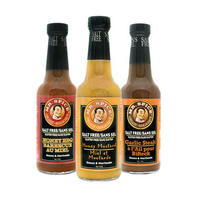 Mr. Spice Organic - Salt Free Sauce (Griller&#39;s Choice, 3-Pack)