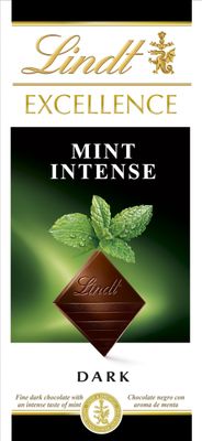 Lindt - Excellence - Mint Intense - 100g (Pack of 5)