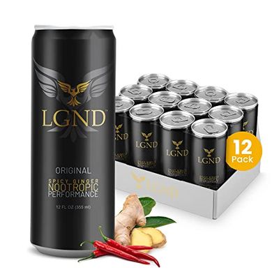LGND Original Nootropic Performance Drink - 12 oz - 12-Pack