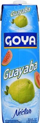 Goya Foods Guava Nectar, 33.8 Fl Oz (Pack of 12)