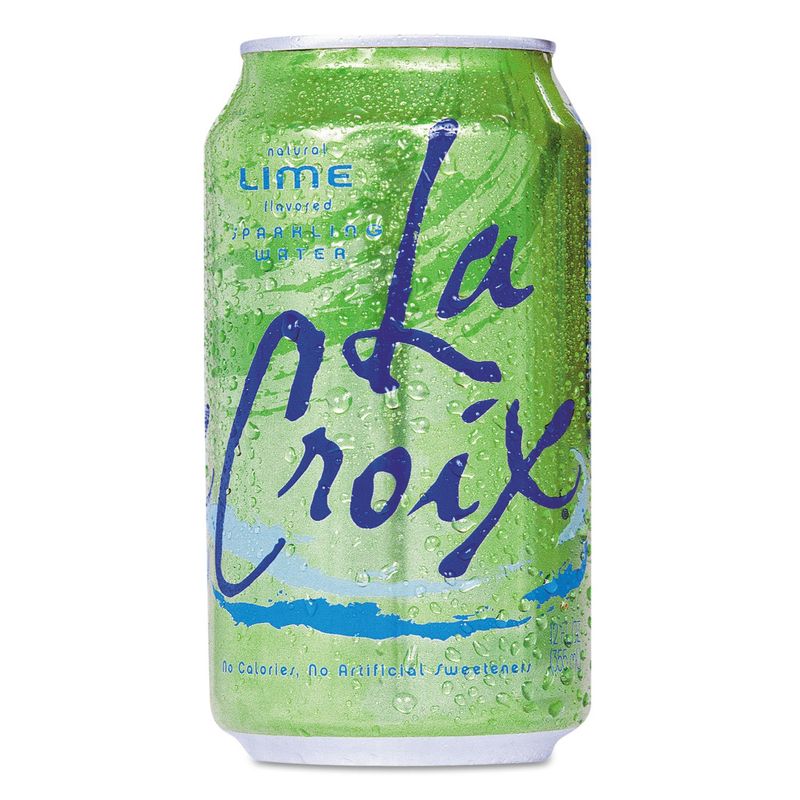 La Croix Sparkling Water, Lime, 12 Oz. Cans (12 Count)