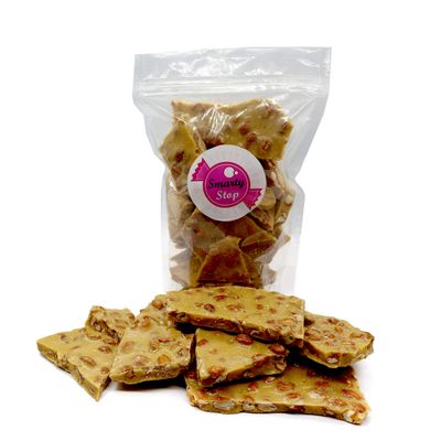 Home Style Peanut Brittle Candy by Smarty Stop (1 Pound (Pack of 1))
