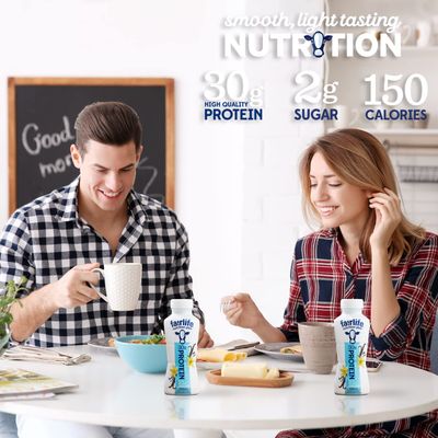 Fairlife Nutrition Protein Shakes Pack of 12 30g Protein Low Sugar LactoseFree Delicious Vanilla Chocolate Salted Caramel and Strawberry Flavors 115 fl oz In KozyHome Packaging Vanilla