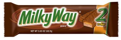 Milky Way Candy 2 to Go Bars, 24-Count Box