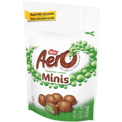 AERO Bubbles Peppermint, 135g Pouch