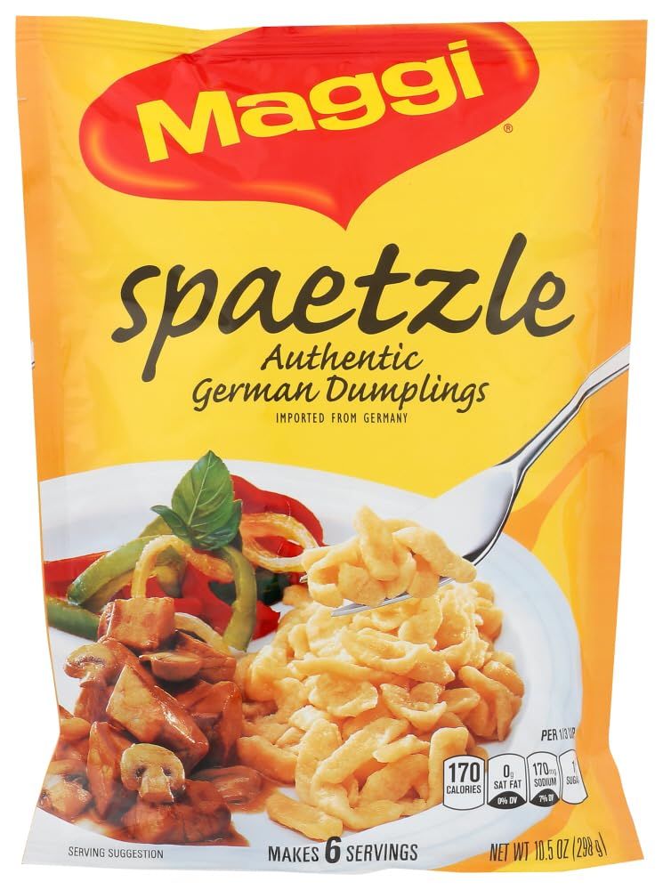 Maggi Spaetzle, 10.5-Ounce Boxes (Pack of 4)