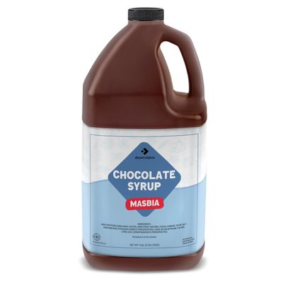 Dependable Food Chocolate Syrup - Bulk 1 Gallon Bottle - Rich Chocolatey Taste for Milk, Coffee, Ice Cream - Kosher Certified
