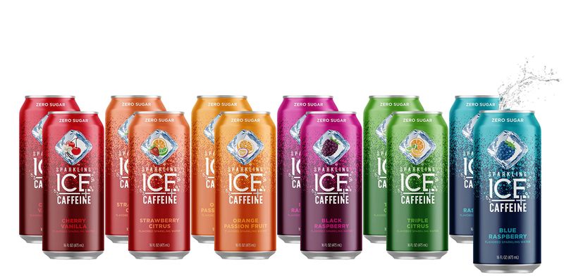 Sparkling ICE +Caffeine Sparkling Water | All Flavor Variety Pack (Sampler) - 16 fl oz Cans, Naturally Flavored Sparkling Water with Antioxidants &amp; Vitamins | Pack Of 12