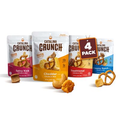 Catalina Crunch Mix Protein Snack Mix Variety Pack | Low Carb, Protein Snacks, Keto Friendly