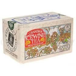 The Metropolitan Tea Company 62WD-618B-026 Ice Wine Tea 25 Teabags in Wood Box