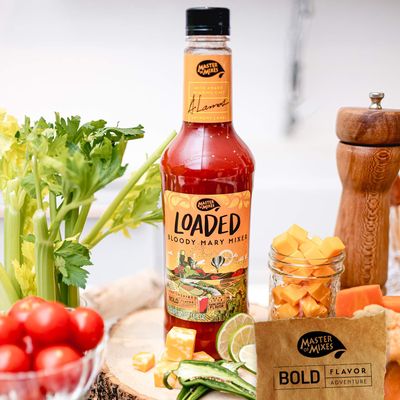 Master of Mixes Loaded Bloody Mary Drink Mix, Ready To Use, 1.75 Liter Bottle (59.2 Fl Oz), Pack of 3