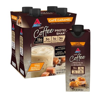 Advantage Shakes, Cafe Caramel 4 x 11 oz