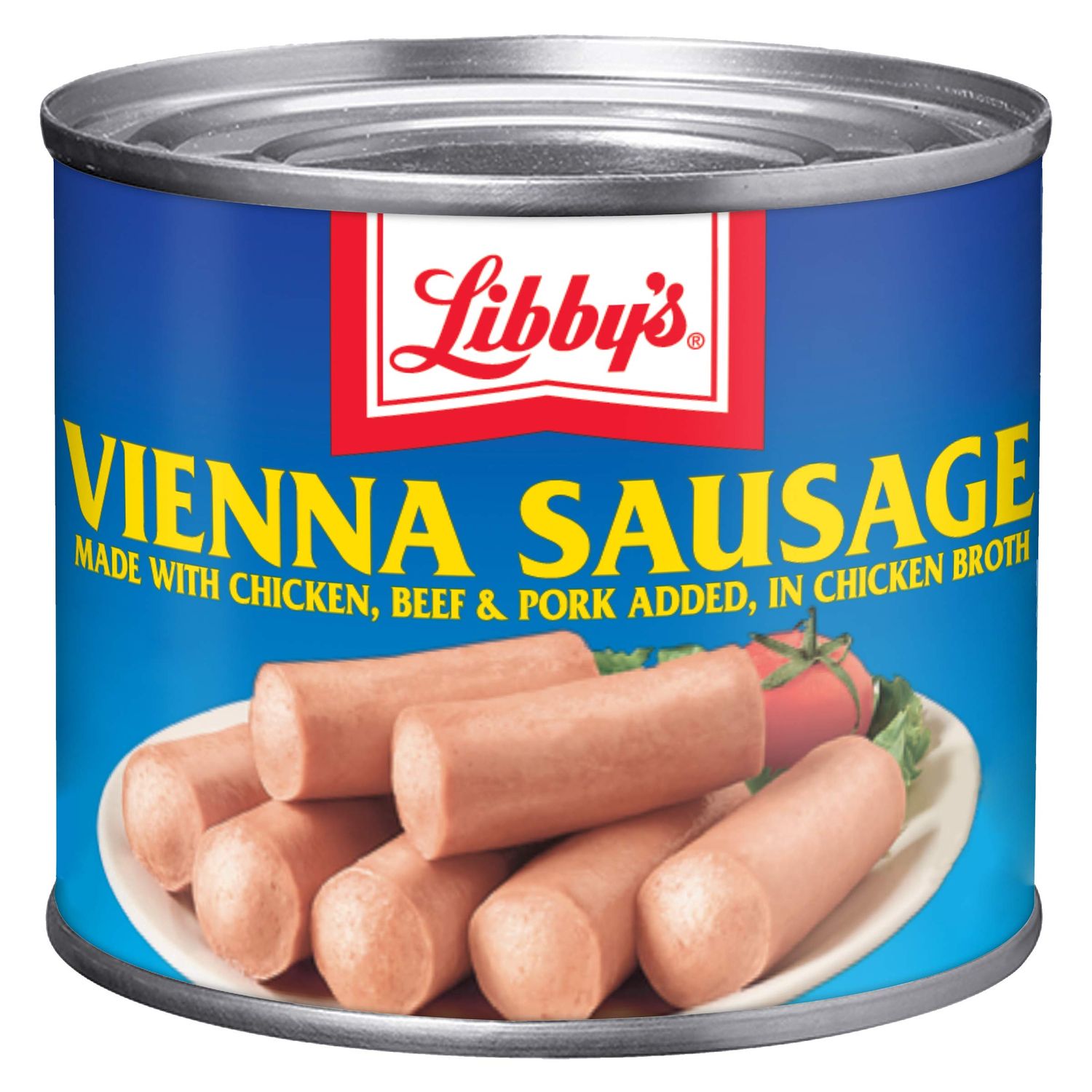 Libby&#39;s Vienna Sausage in Chicken Broth, Canned Sausage, 4.6 OZ (Pack of 24)