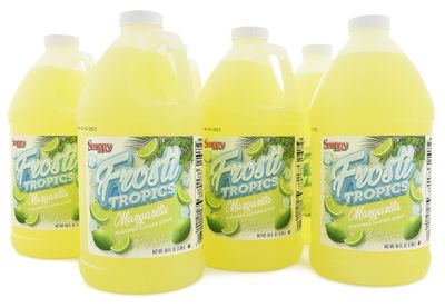 Snappy Frosti Tropics Margarita Slush Mix, 1/2 Gallon, 6 Pack