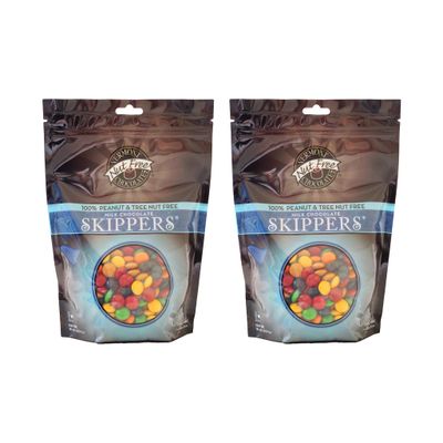 Vermont Nut Free Chocolates Skippers (Milk Chocolate) 16 Ounces, 2 Bags, Nut-free, Egg-Free, Kosher