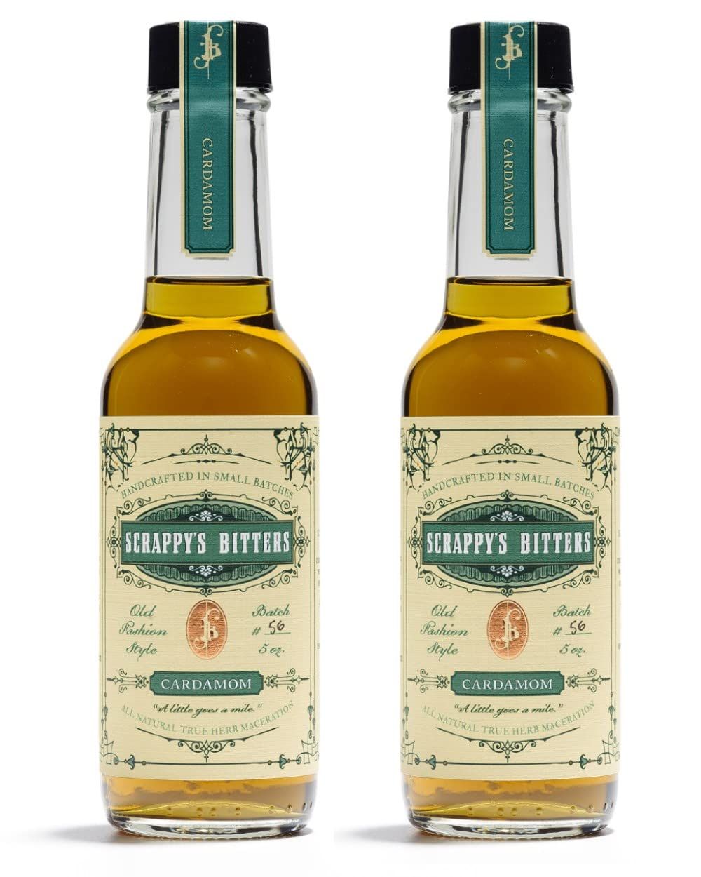 Scrappy&#39;s Bitters, Cardamom, 2 Pack Bottle