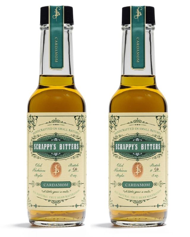 Scrappy&#39;s Bitters, Cardamom, 2 Pack Bottle