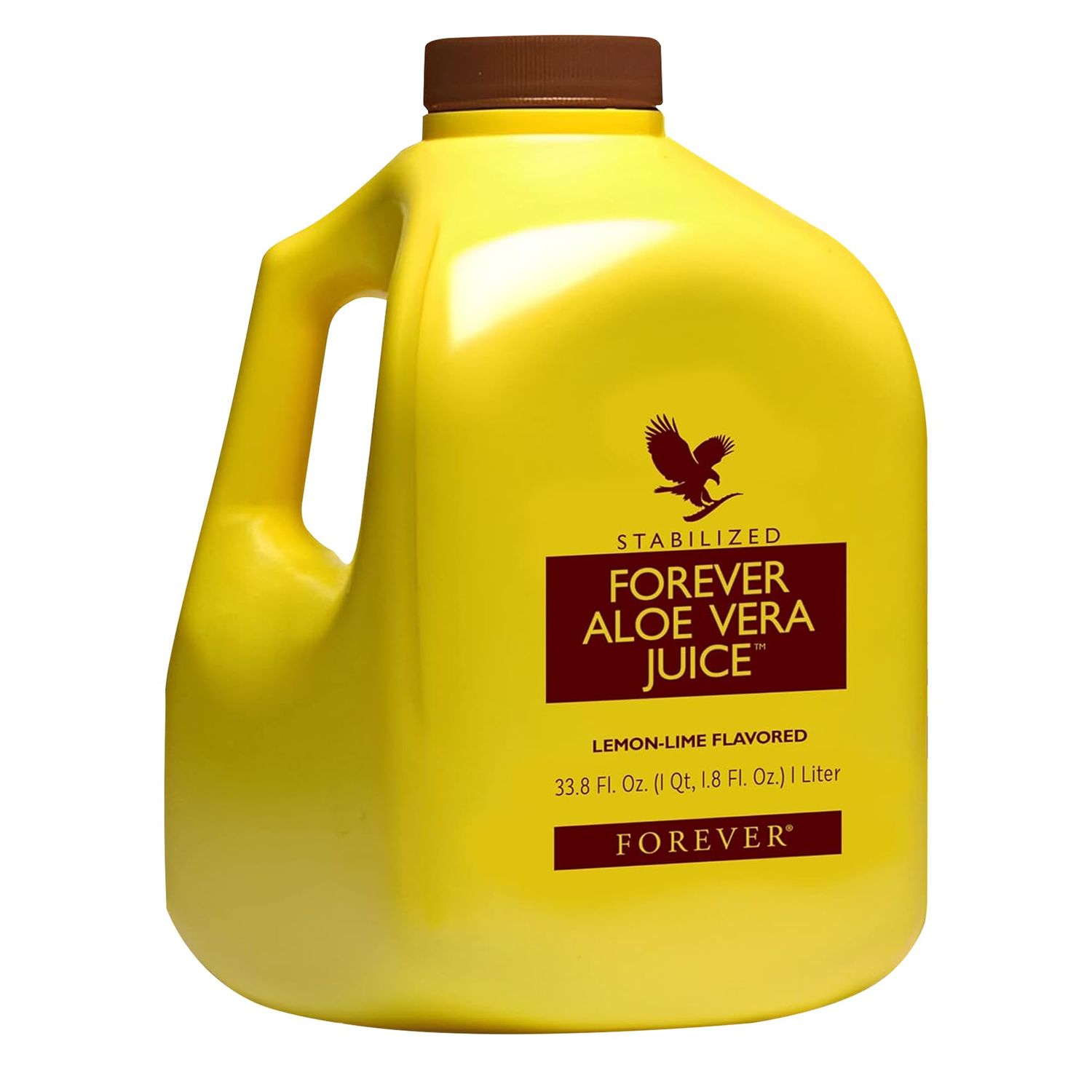 Forever Living - Forever Aloe Vera Juice - Lemon Lime Flavor - Pure Inner Leaf Gel Drink for Digestive Health &amp; Immune Support - 1 Liter