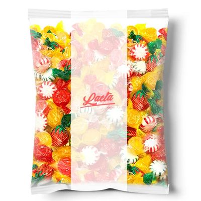 LaetaFood American Old-Fashioned Hard Candy Assortment, Individually Wrapped (1 Pound Bag)