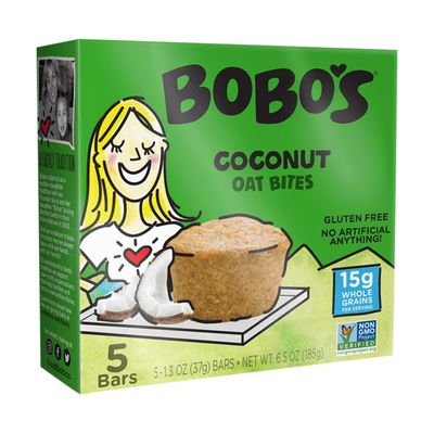 Bobo&#39;s Oat Bites, Coconut, 1.3 Ounce - 5 Count (Pack of 1)