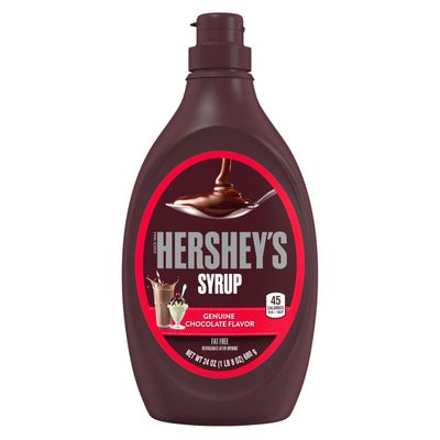 HERSHEY&#39;S Chocolate Syrup Bottle, 24 oz
