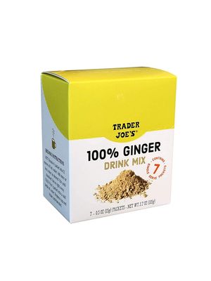 Trader Joe&#39;s 100% Natural Ginger Drink Mix 7 - 0.5oz (15g) Packets.