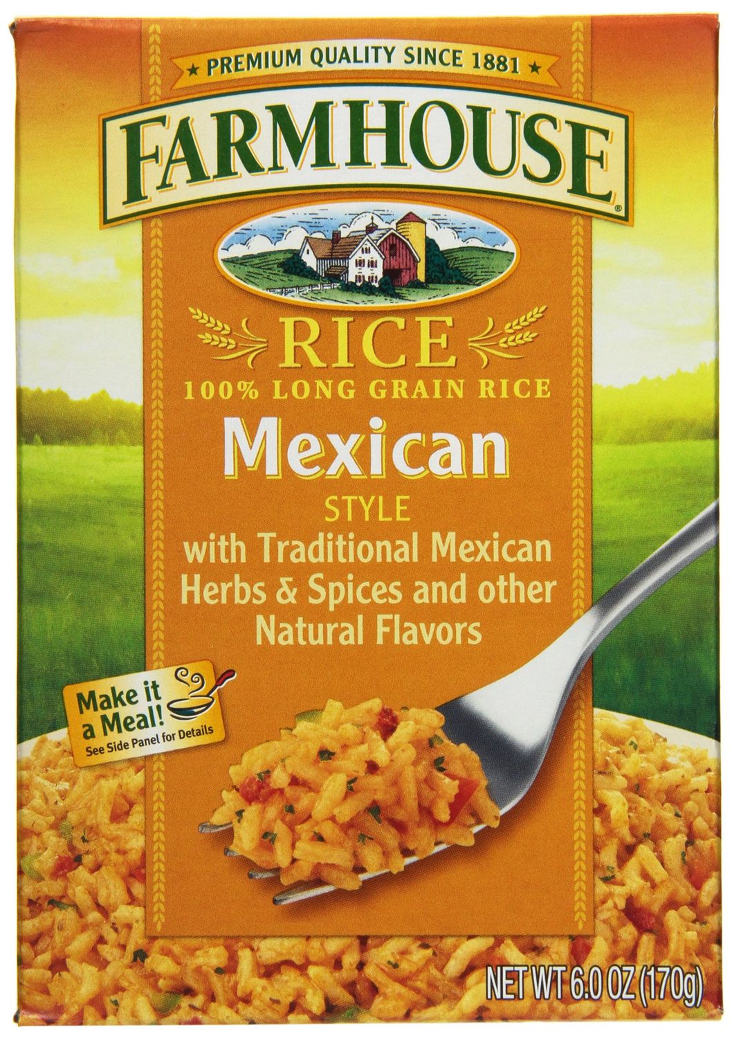 Farmhouse Mexican Rice, 6 Ounce (Pack of 12)
