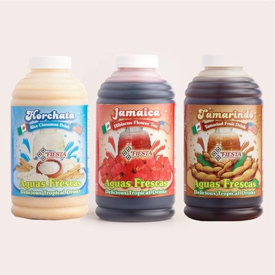 Fiesta Tamarindo Drink Concentrate 16oz Bottle(Sampler,3 Pack),16 Fl Oz(Pack of 3)