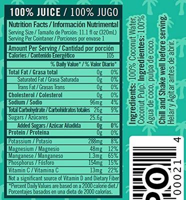 NILO 100% Pure Coconut Water | Naturally Hydrating Electrolyte Drink | Smart Alternative to Coffee, Soda, and Sports Drinks (Pack of 12) 10.8 Ounce