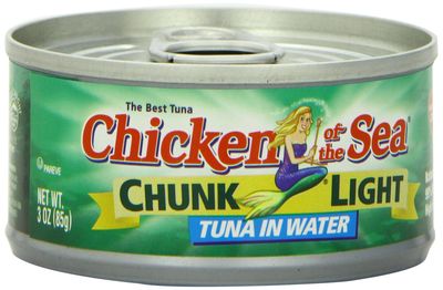 Chicken of the Sea Chunk Light Tuna in Water, 3-Ounce Easy Open Cans (Pack of 24)