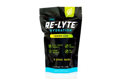 REDMOND Re-Lyte Electrolyte Drink Mix (Lemon Lime), 30 Stick Packs